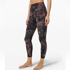 LULULEMON ALIGNT™ HIGH-RISE
25" -Diamond Dye Graphite Grey Pink Pastel size 2
